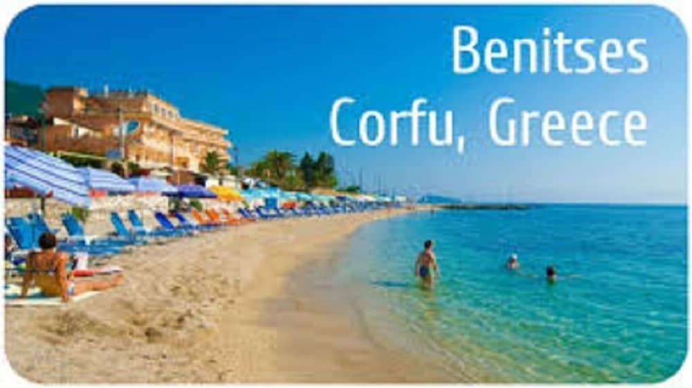 Kerkyra Beach Hotel & Apartments Benitses  Luaran gambar
